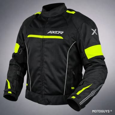Axor Cruise 2 Jacket Black Neon Yellow-M