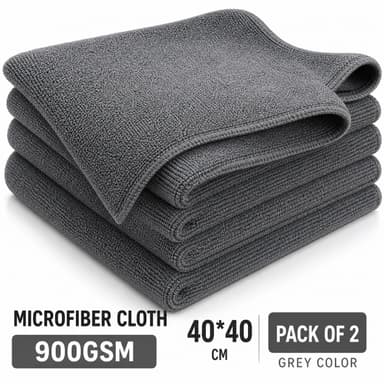 Microfiber Cloth 900GSM 40*40 Pack of 2