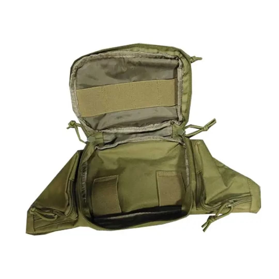 Multi-Pocket Thigh Bag - Mud