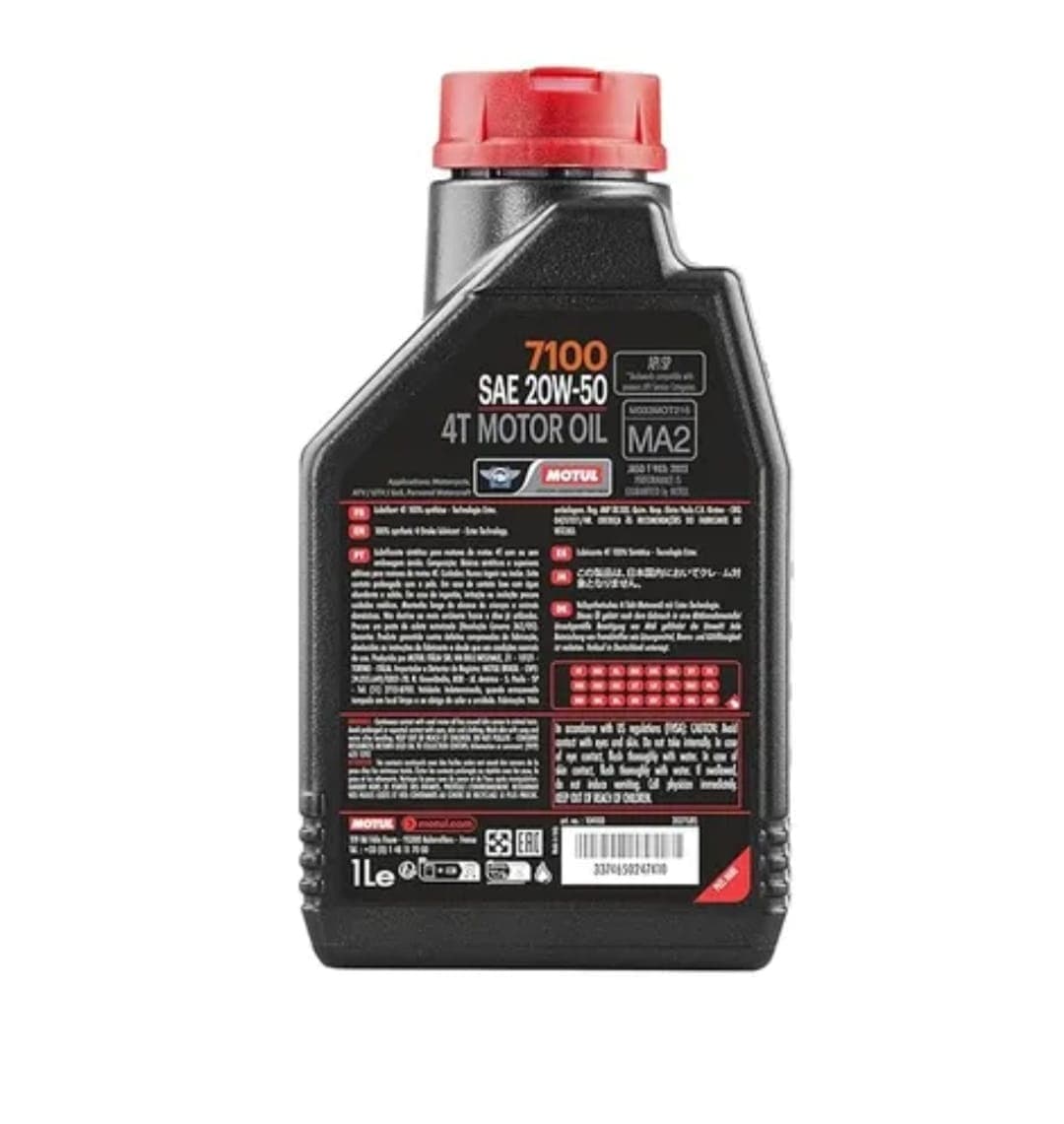 MOTUL 7100 4T 20W50 1 Litre